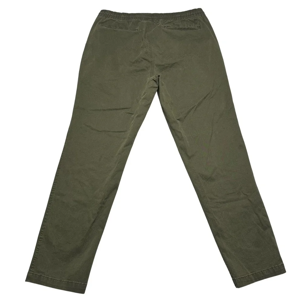 Polo Ralph Lauren Men Prepster Classic Fit Pants Olive Green Stretch Waist L